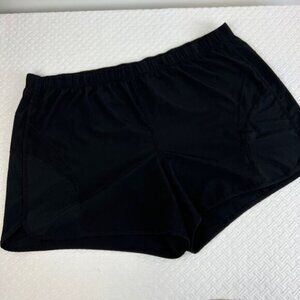 Joe Fresh Activewear Women's Size 2x Plus Black 3" Inseam Athletic Shorts Sport